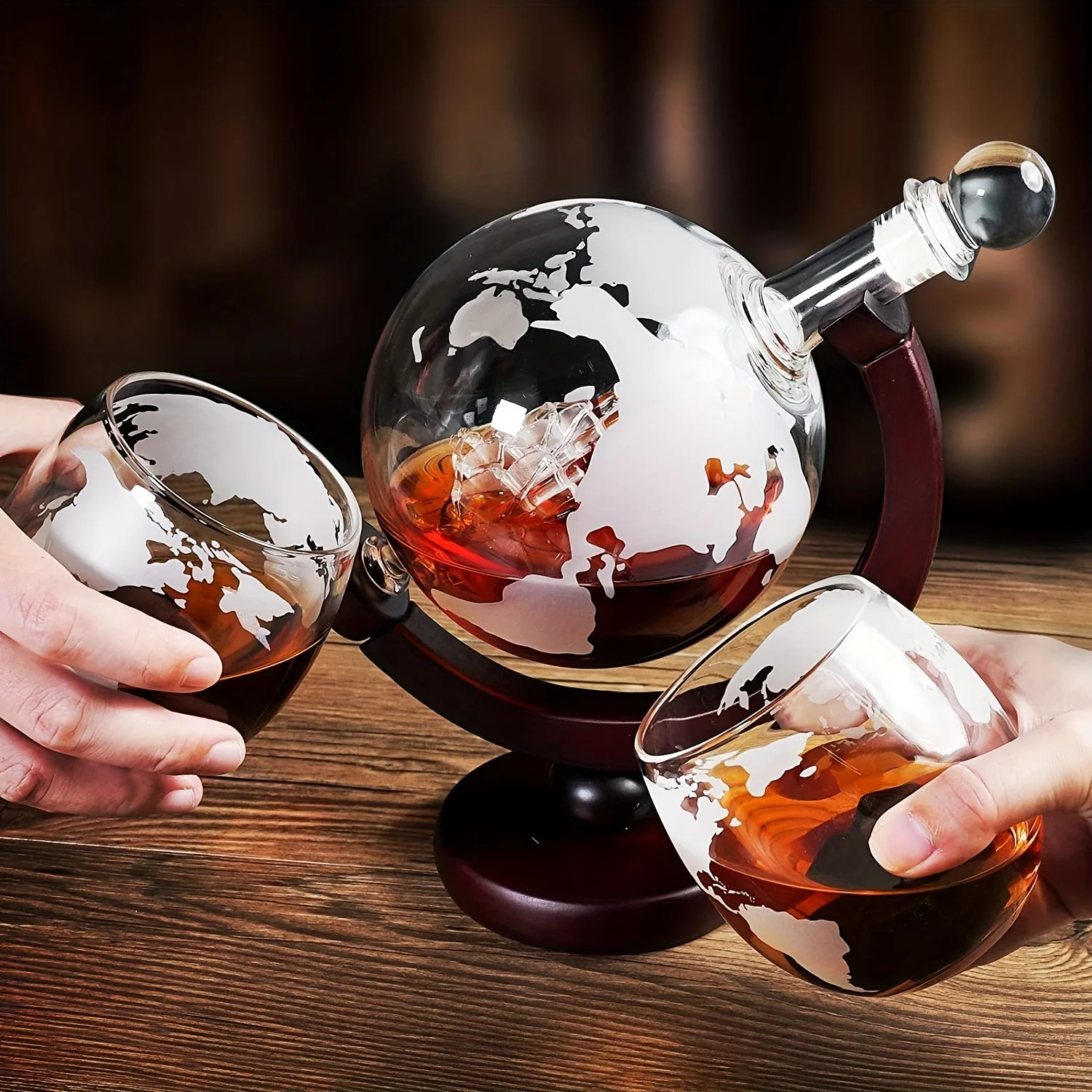 850ml Whiskey Globe Decanter S - Decanter Globe Set recension och pris