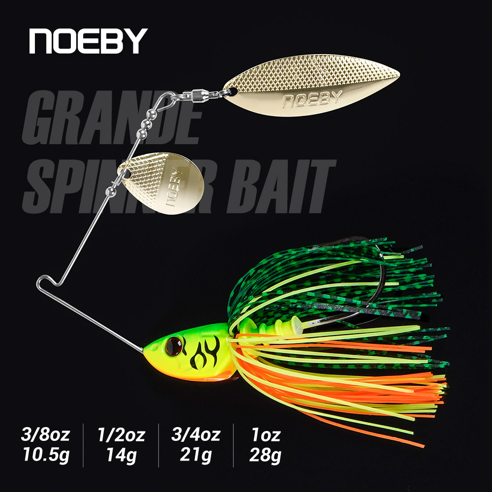 Noeby Spinnerbait 10.5g 14g 21 - Jigger Double Sided recension och pris