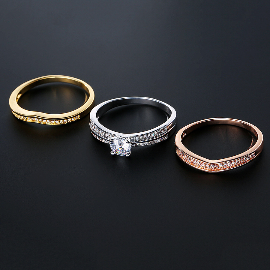 18K Multi Gold Ring 3pc Set fo - Bar Cart Gold recension och pris