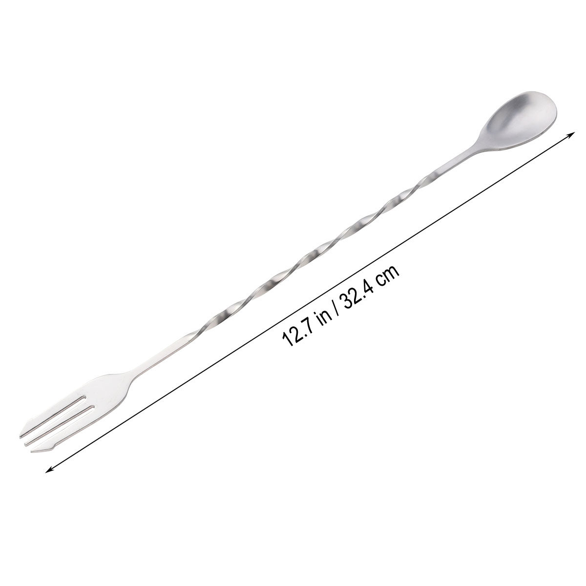 304 Stainless Steel Twisted Sp - Bar Spoon Twisted recension och pris