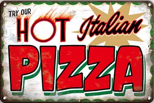 CN-Tin Sign Try Our Hot Italia - Home Bar Lounge recension och pris