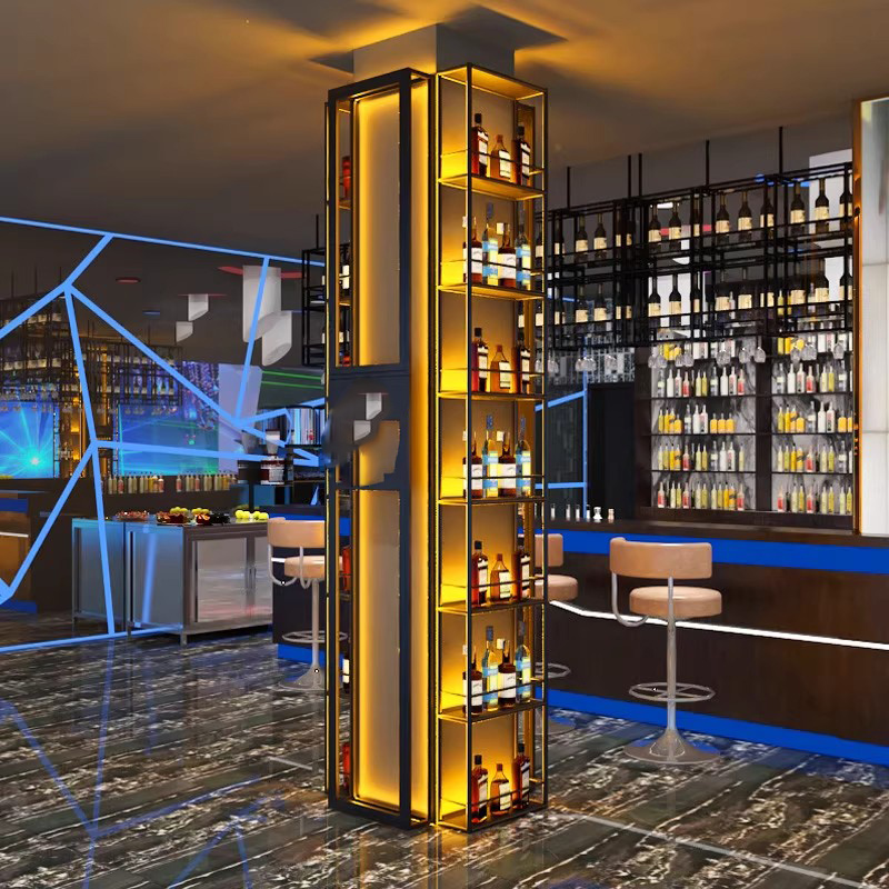 Restaurant Shelf Bar Cabinet W - Home Bar Setup recension och pris