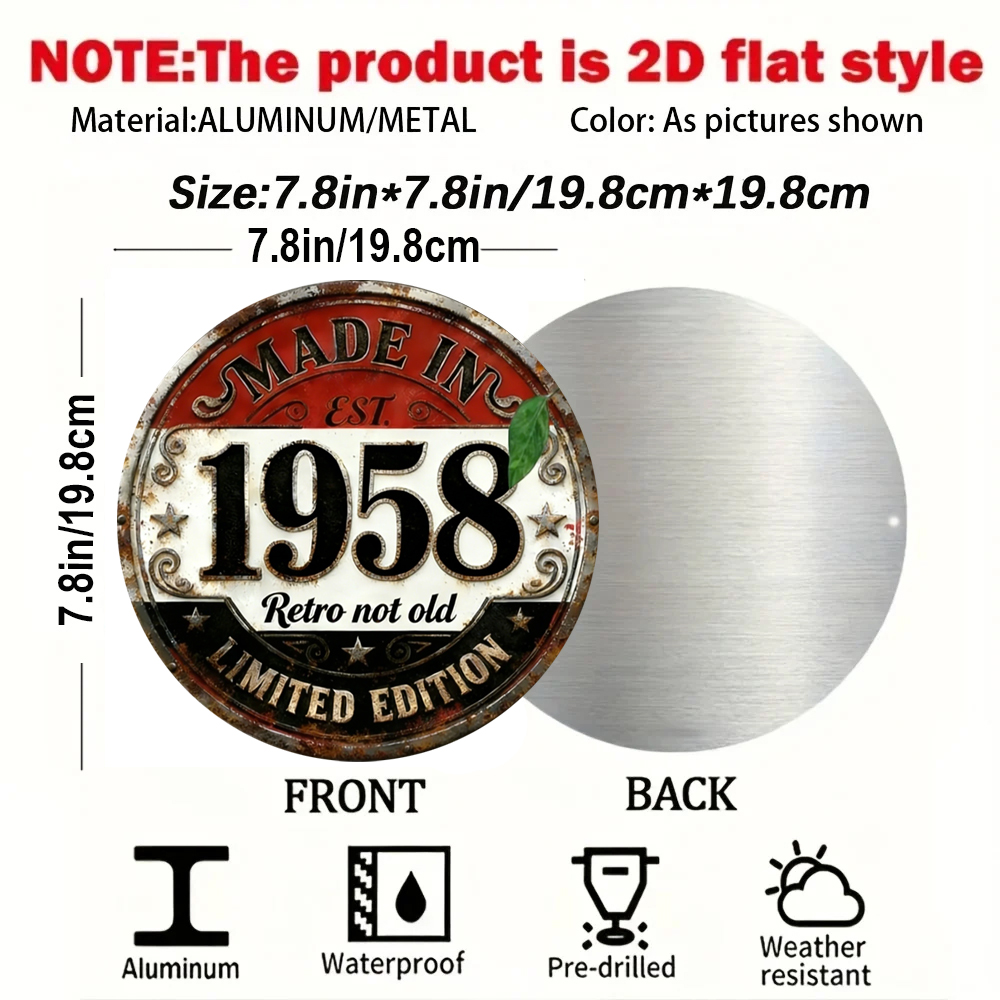 Made in 1958 Retro Not Old 2D  - Home Bar Cafe recension och pris