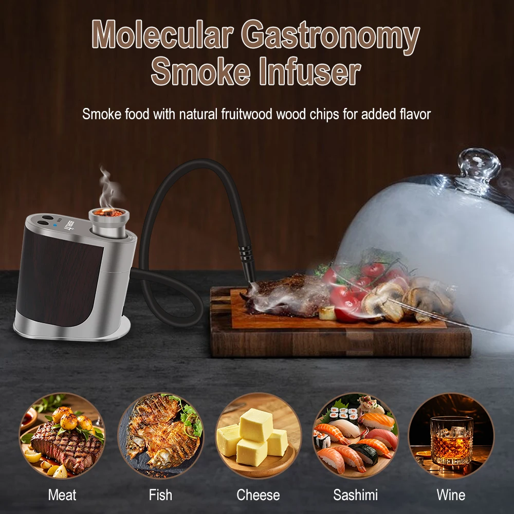 BORUiT New Portable Food Cold  - Smoking Gun Kit recension och pris