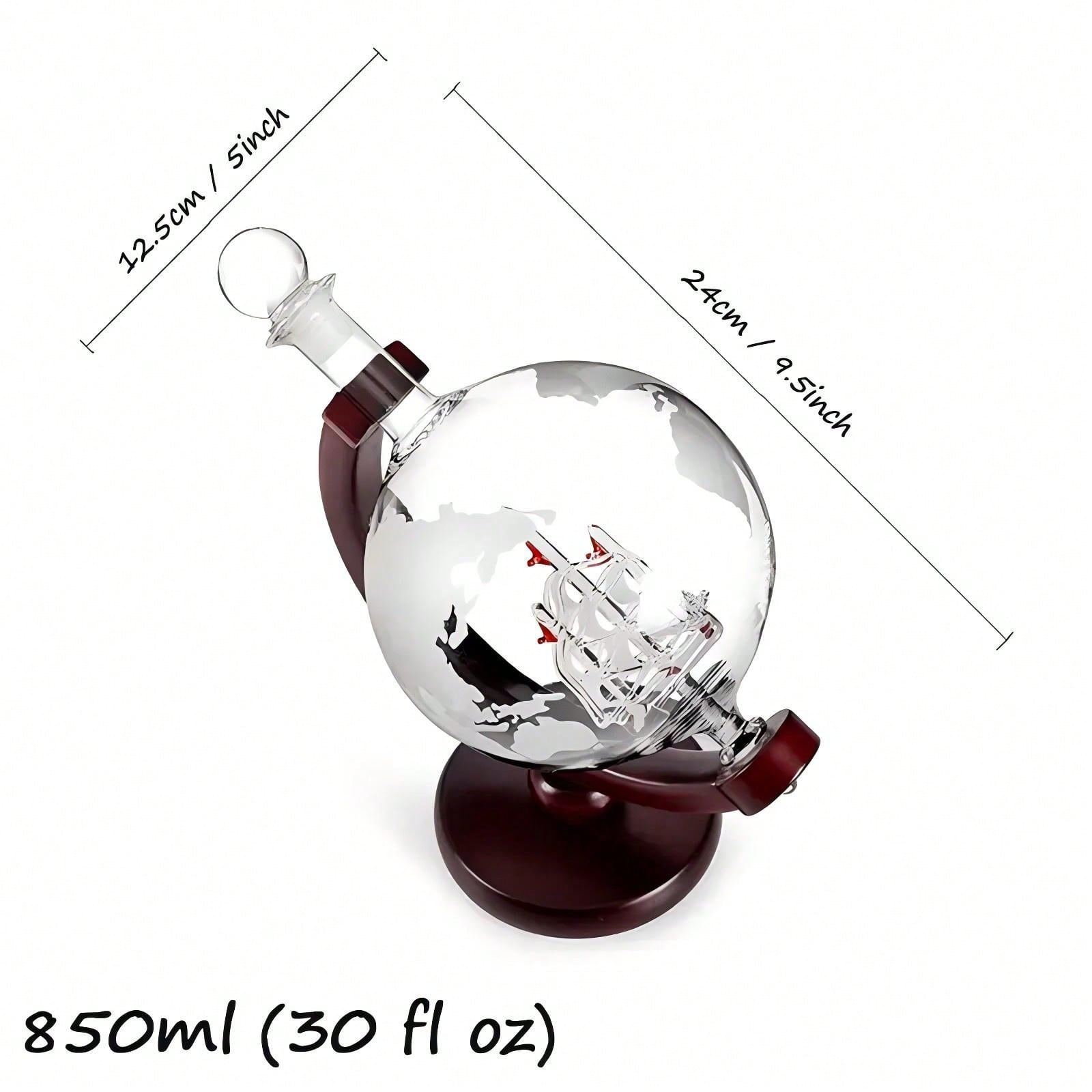 Whiskey Decanter Globe Set for - Decanter Globe Set recension och pris