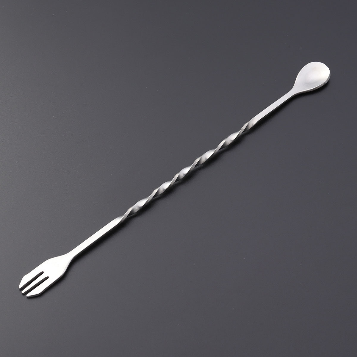 Professional 304 Stainless Ste - Bar Spoon Twisted recension och pris