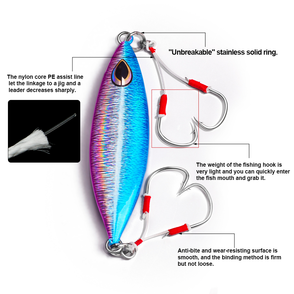 PROBEROS 2pcs Jigging Double F - Jigger Double Sided recension och pris