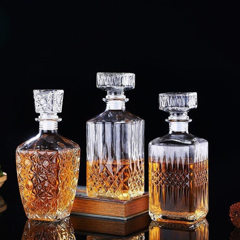 Luxury 500ML/1000ML Glass Liqu - Decanter Globe Set recension och pris