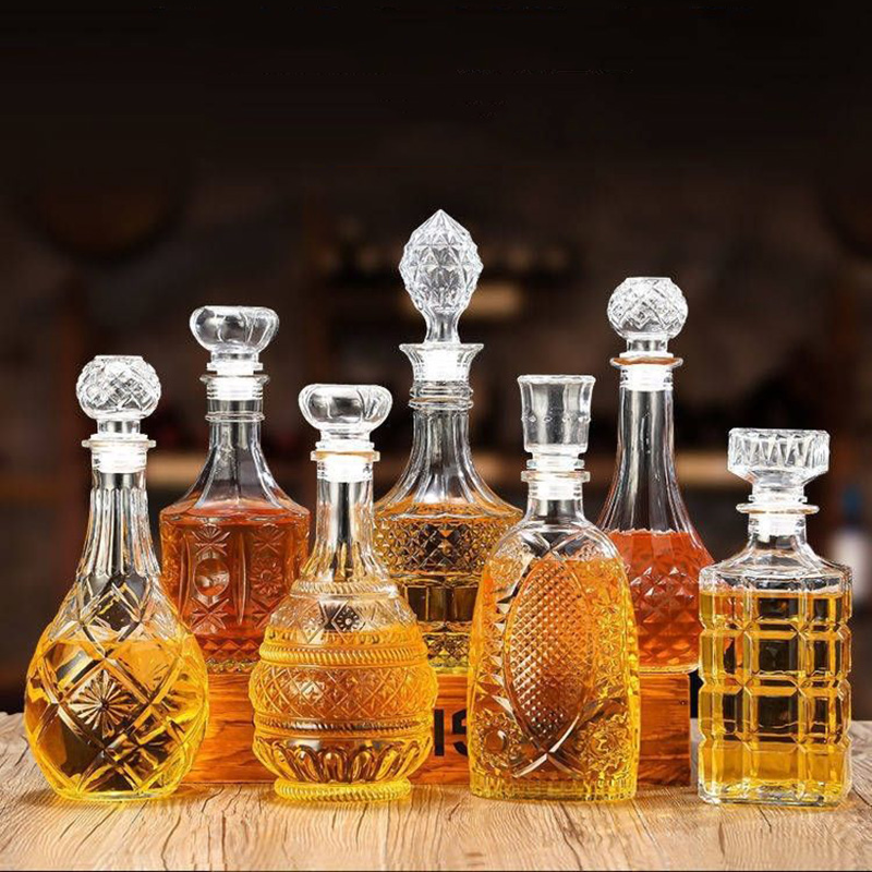 Luxury 500ML/1000ML Glass Liqu - Decanter Globe Set recension och pris