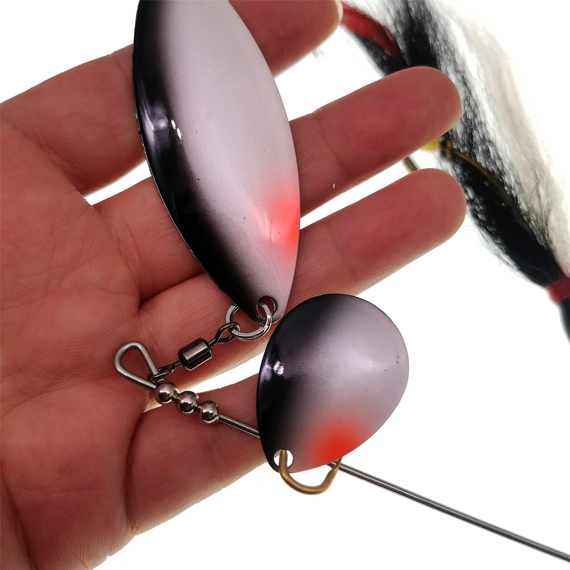 MUKUN Fishing Spinnerbait Lure - Jigger Double Sided recension och pris
