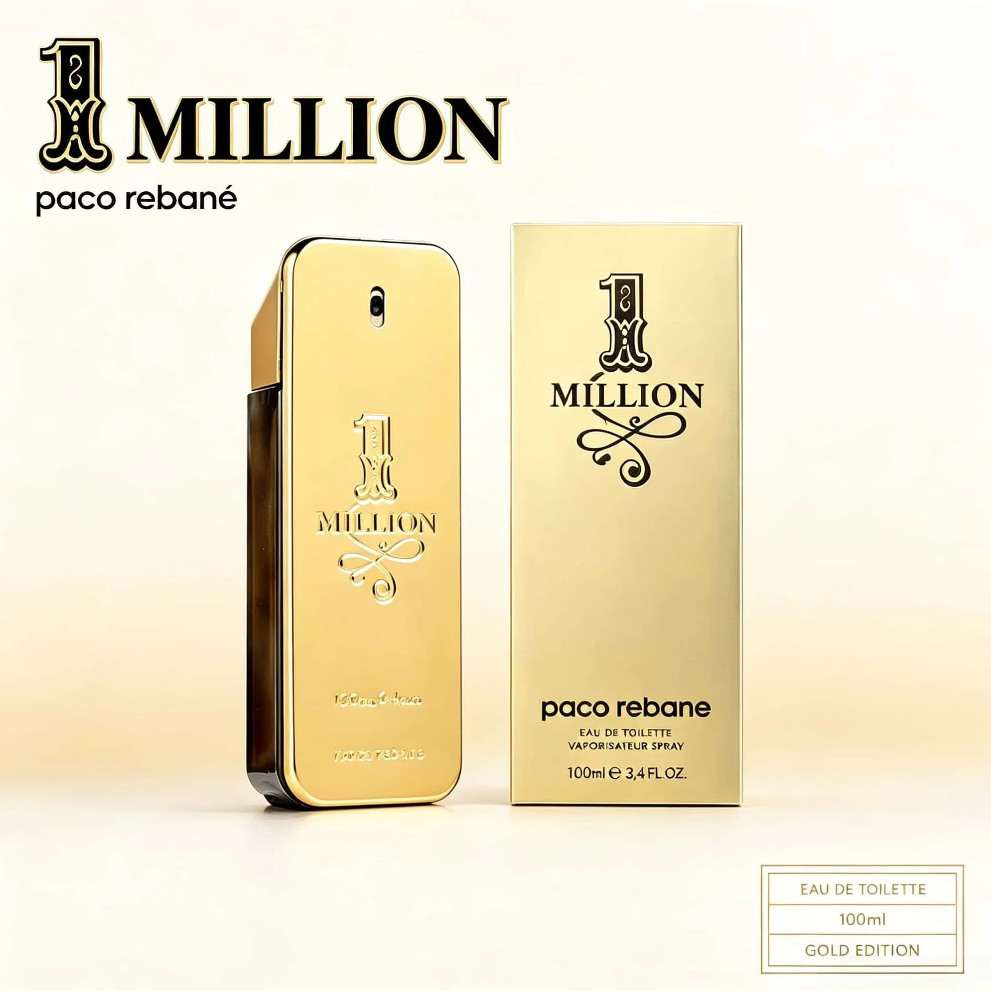 Paco Rabanne 1 Million Eau de  - Home Bar Accessories recension och pris