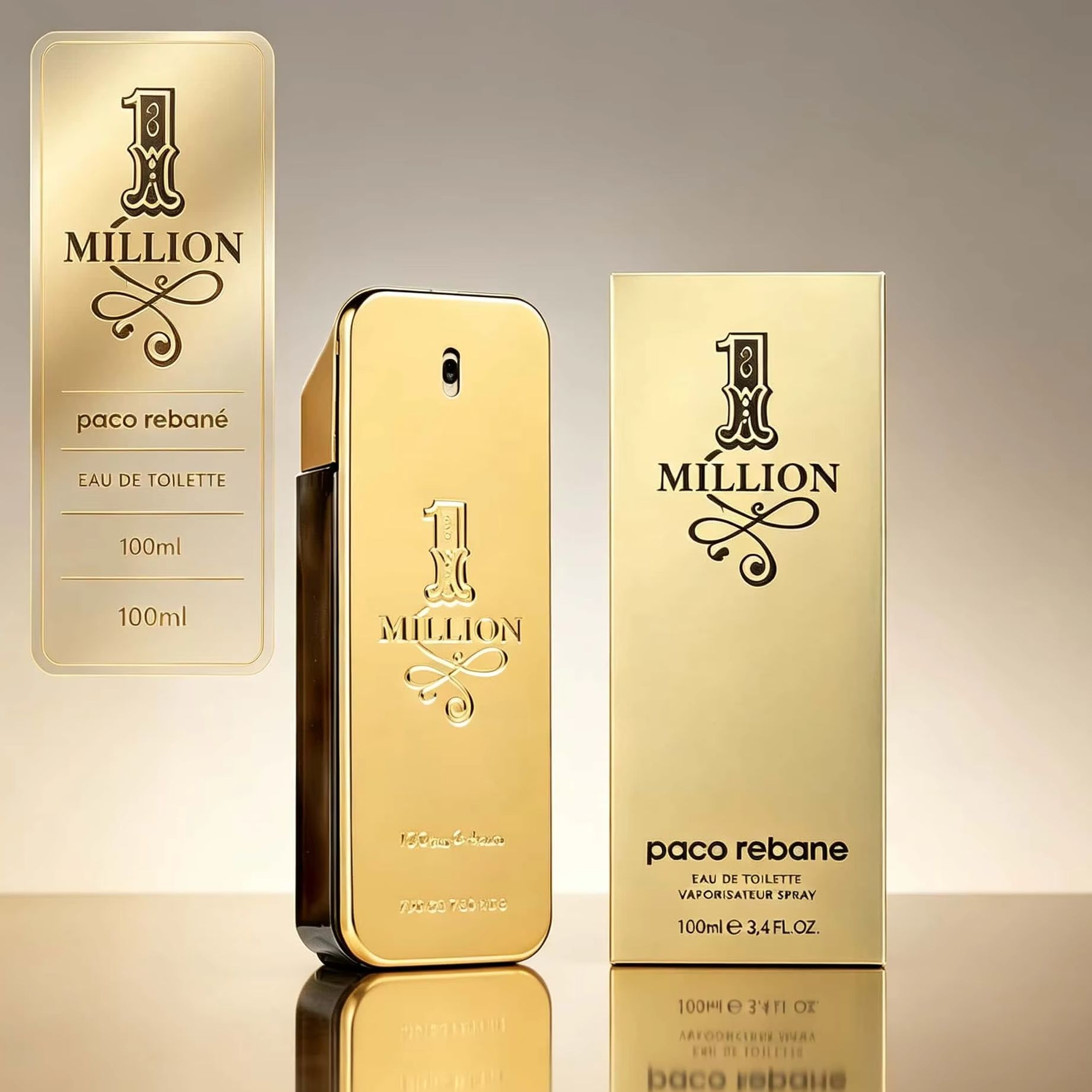 Paco Rabanne 1 Million Eau de  - Home Bar Accessories recension och pris