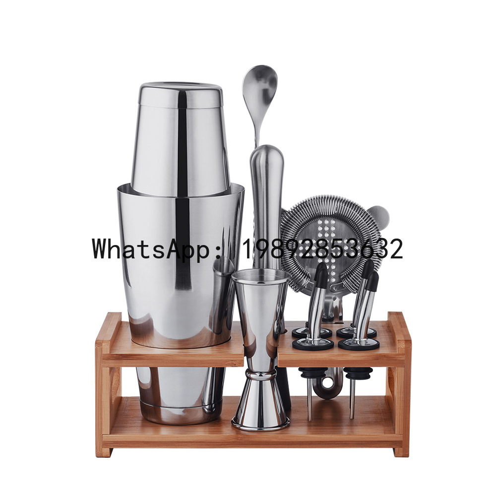 Stainless steel cocktail shake - Boston Shaker Set recension och pris