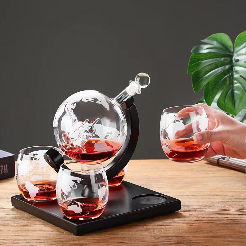 Decorative Globe Wine Decanter - Decanter Globe Set recension och pris