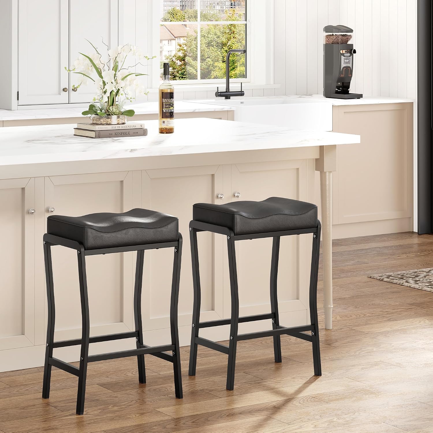 Counter Height Bar Stools Set  - Home Bar Lounge recension och pris
