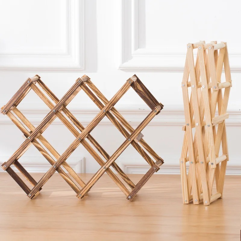 Stackable Wine Storage Shelves - Home Bar Set recension och pris