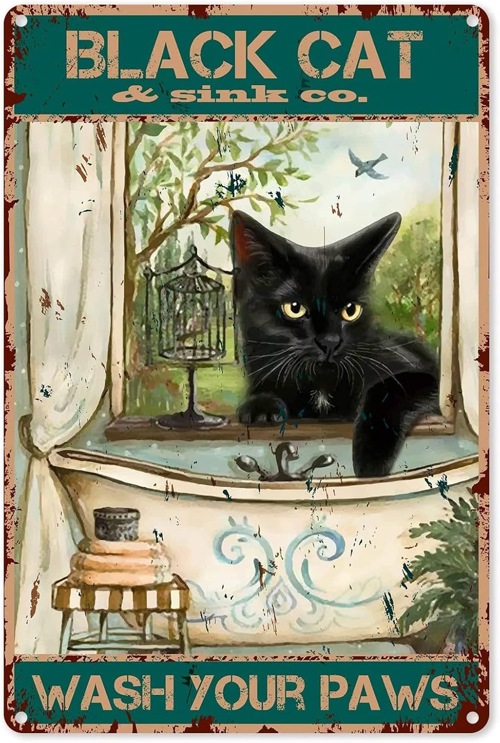 Funny Bathroom Wall Decor Vint - Home Bar And Coffee recension och pris