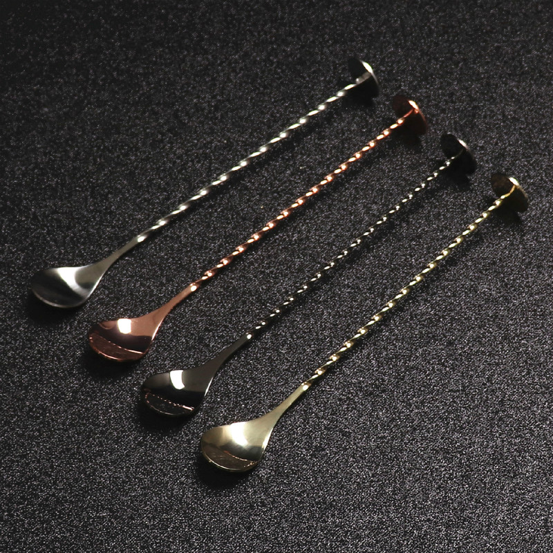 Stainless Steel Cocktail Bar S - Bar Spoon Twisted recension och pris