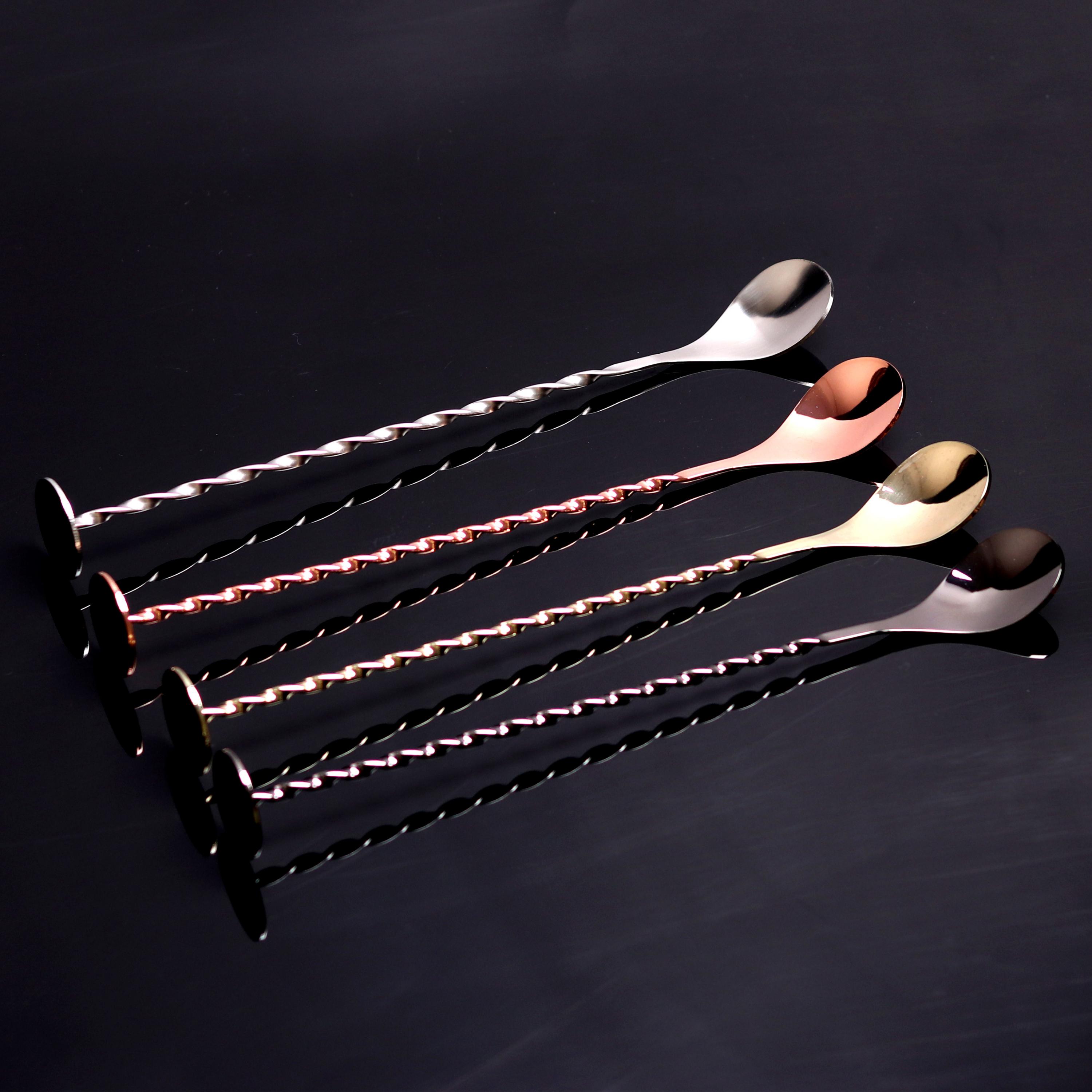 Stainless Steel Cocktail Bar S - Bar Spoon Twisted recension och pris