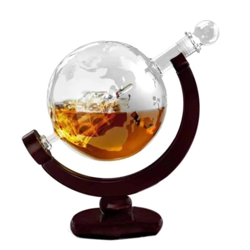 Hot 850ML Globe Whiskey Decant - Decanter Globe Set recension och pris